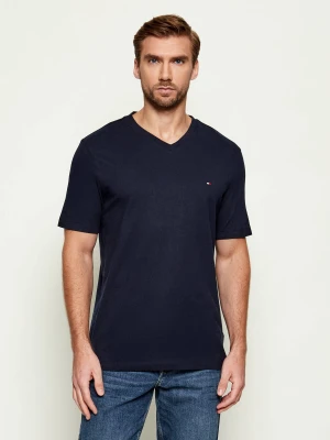 Tommy Hilfiger T-shirt Essential | Regular Fit granatowy