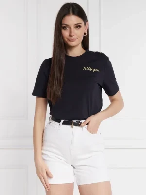 Tommy Hilfiger T-shirt GOLD BUTTON | Regular Fit