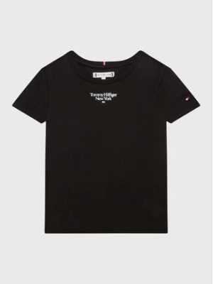 Tommy Hilfiger T-Shirt Graphic KG0KG07083 D Czarny Regular Fit