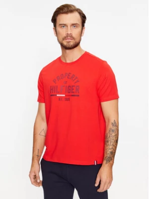 Tommy Hilfiger T-Shirt Graphic MW0MW32641 Czerwony Regular Fit