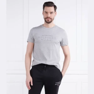 Tommy Hilfiger T-shirt HILFIGER CURVE LOGO TEE | Slim Fit