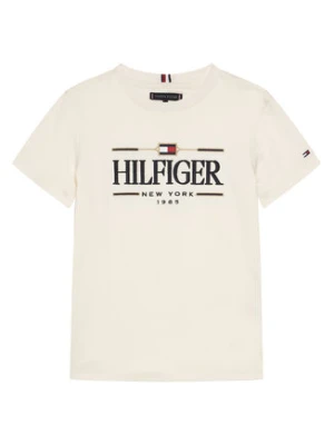 Tommy Hilfiger T-Shirt Icons KB0KB10360 Écru Regular Fit