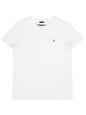 Tommy Hilfiger T-Shirt KB0KB04140 S Biały Regular Fit