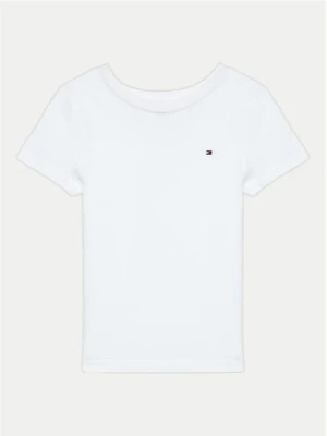Tommy Hilfiger T-Shirt KB0KB04140 S Biały Regular Fit