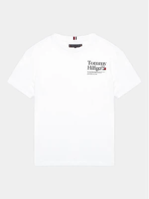 Tommy Hilfiger T-Shirt KB0KB08211 D Biały Regular Fit