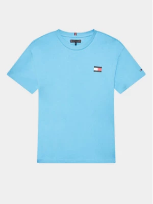 Tommy Hilfiger T-Shirt KB0KB08211 D Niebieski Regular Fit