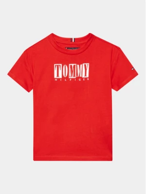 Tommy Hilfiger T-Shirt KB0KB08213 D Czerwony Regular Fit