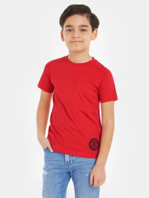Tommy Hilfiger T-Shirt KB0KB08544 Czerwony Regular Fit