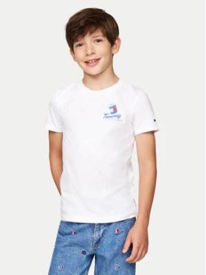 Tommy Hilfiger T-Shirt KB0KB09281 Biały Regular Fit