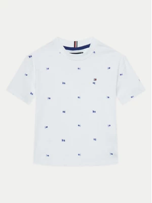 Tommy Hilfiger T-Shirt KB0KB09353 M Biały Regular Fit