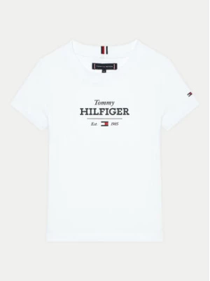 Tommy Hilfiger T-Shirt KB0KB09356 M Biały Regular Fit