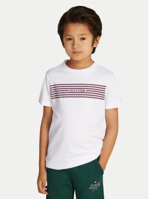 Tommy Hilfiger T-Shirt KB0KB09464 D Biały Regular Fit