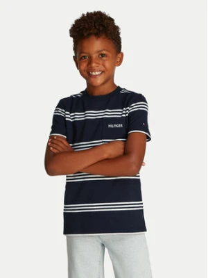 Tommy Hilfiger T-Shirt KB0KB09534 Granatowy Regular Fit