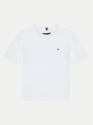 Tommy Hilfiger T-Shirt KB0KB09601 M Biały Regular Fit