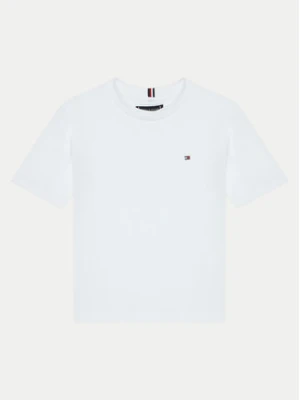 Tommy Hilfiger T-Shirt KB0KB09601 M Biały Regular Fit