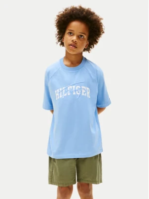 Tommy Hilfiger T-Shirt KB0KB09726 Niebieski Regular Fit