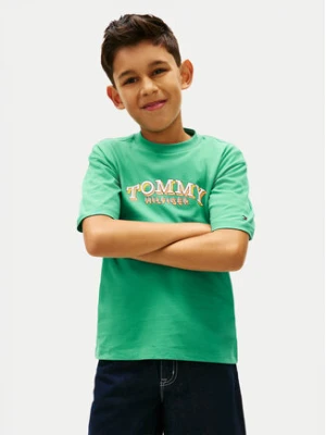 Tommy Hilfiger T-Shirt KB0KB10267 Zielony Regular Fit