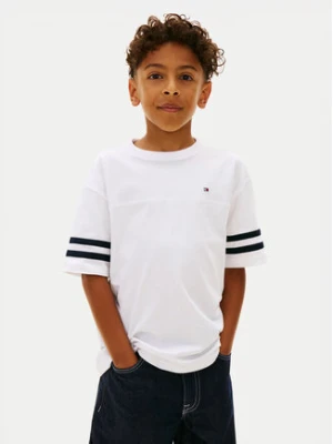 Tommy Hilfiger T-Shirt KB0KB10299 M Biały Regular Fit