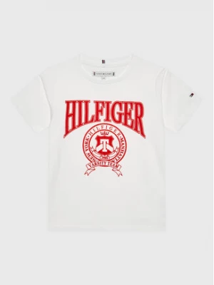 Tommy Hilfiger T-Shirt KG0KG07081 D Biały Regular Fit