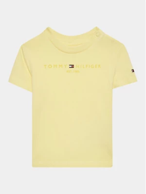Tommy Hilfiger T-Shirt KN0KN01639 Żółty Regular Fit