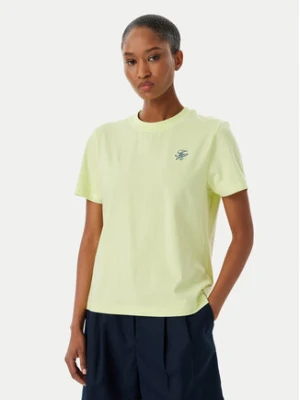 Tommy Hilfiger T-Shirt Logo Embroidery WW0WW48699 Żółty jasny Regular Fit