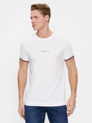 Tommy Hilfiger T-Shirt Logo MW0MW32584 Biały Regular Fit