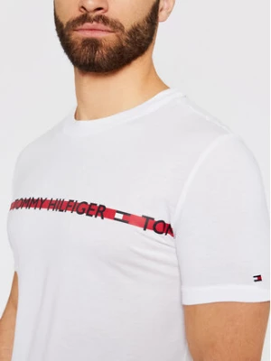 Tommy Hilfiger T-Shirt Logo UM0UM01915 Biały Regular Fit