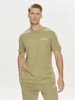 Tommy Hilfiger T-Shirt Logo UM0UM02916 Zielony Regular Fit