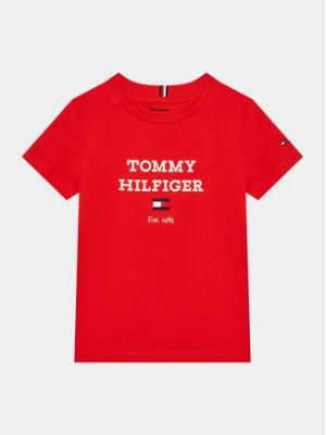 Tommy Hilfiger T-Shirt Loo KB0KB08671 M Czerwony Regular Fit