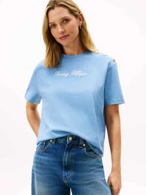 Tommy Hilfiger T-shirt | Loose fit niebieski