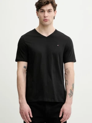 Tommy Hilfiger T-shirt męski bawełniany 3-pack czarny