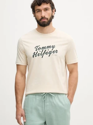 Tommy Hilfiger T-shirt męski bawełniany