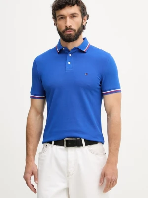 Tommy Hilfiger t-shirt męski bawełniany niebieski