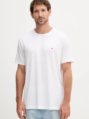 Tommy Hilfiger t-shirt męski kolor biały gładki MW0MW37313