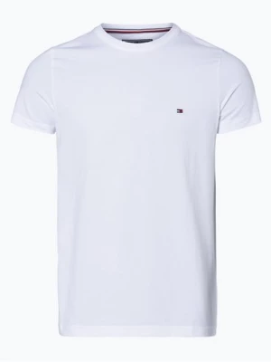 Tommy Hilfiger T-shirt męski Mężczyźni Dżersej biały,