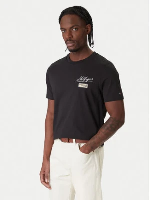 Tommy Hilfiger T-Shirt Modern Ath Graphic MW0MW41471 Czarny Regular Fit
