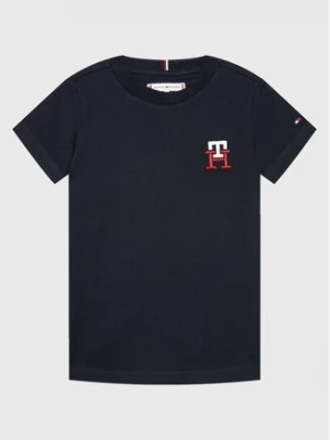 Tommy Hilfiger T-Shirt Monogram KS0KS00293 D Granatowy Regular Fit