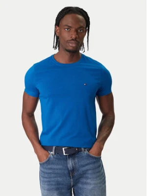 Tommy Hilfiger T-Shirt MW0MW10800 Niebieski Slim Fit