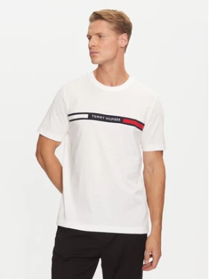 Tommy Hilfiger T-Shirt MW0MW36498 Biały Regular Fit