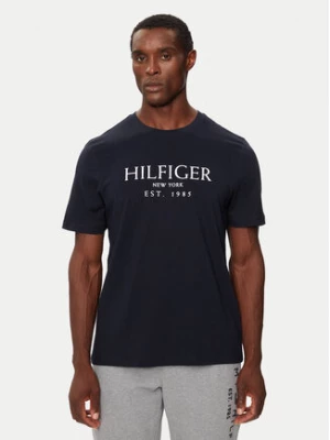 Tommy Hilfiger T-Shirt MW0MW36499 Granatowy Regular Fit