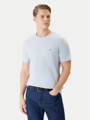 Tommy Hilfiger T-Shirt MW0MW39995 Błękitny Regular Fit