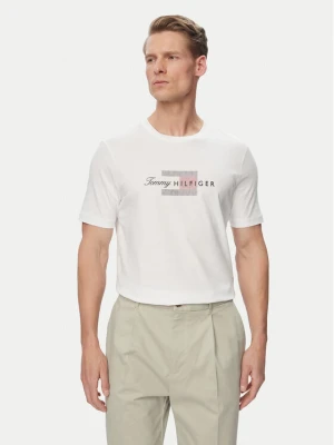 Tommy Hilfiger T-Shirt MW0MW43226 Biały Regular Fit