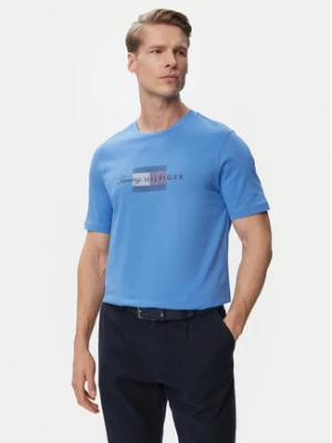 Tommy Hilfiger T-Shirt MW0MW43226 Niebieski Regular Fit
