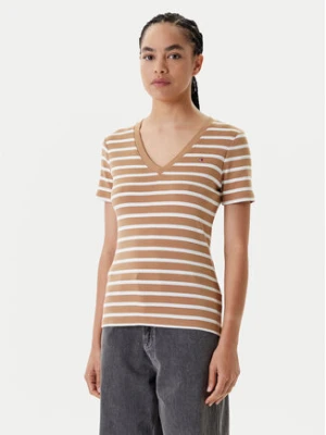 Tommy Hilfiger T-Shirt New Cody WW0WW40584 Brązowy Slim Fit