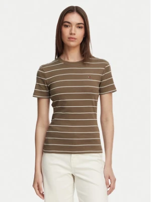 Tommy Hilfiger T-Shirt New Cody WW0WW40587 Brązowy Slim Fit