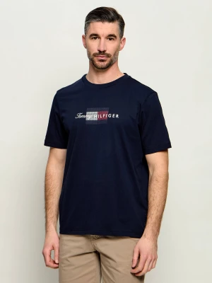 Tommy Hilfiger T-shirt | Regular Fit granatowy