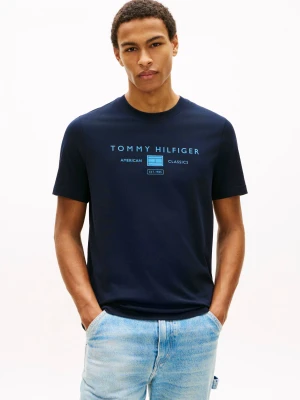 Tommy Hilfiger T-shirt | Regular Fit granatowy