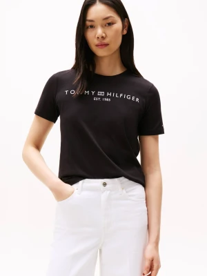 Tommy Hilfiger T-shirt | Regular Fit czarny