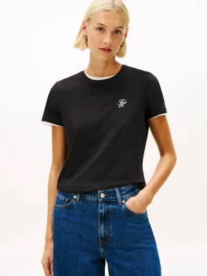 Tommy Hilfiger T-shirt | Regular Fit czarny