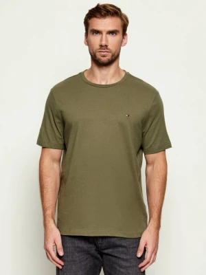 Tommy Hilfiger T-shirt | Regular Fit oliwkowy